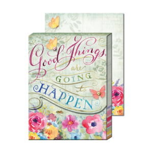 Inspirational Good Things Pocket Notepad Product