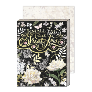 Inspirational Do Small Things Pocket Notepad Product