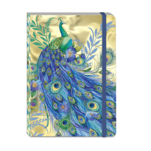 Emerald Peacock Gold Softcover Journal Product