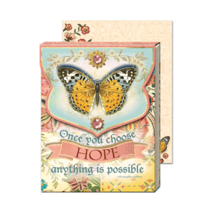 Inspirational Hope Butterfly Pocket Notepad Product