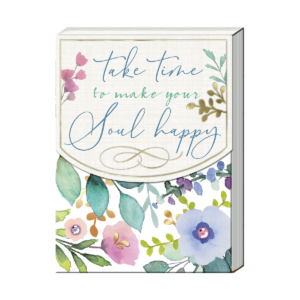 Inspirational Make Your Soul Happy Pocket Notepad Product