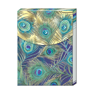 Iconic Peacock Feather Pocket Notepad Product