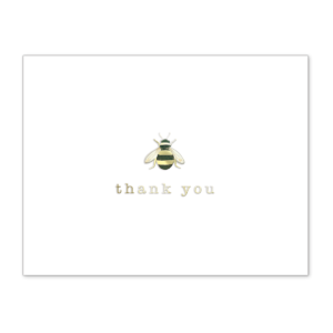 Elegant Bee Thank You Cards Product