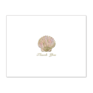 Elegant Shell Thank You Cards Product