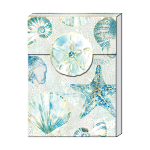 Watercolor Shells Pocket Notepad Product