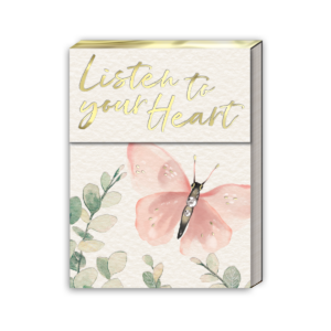 Listen to Your Heart Pocket Notepad Product