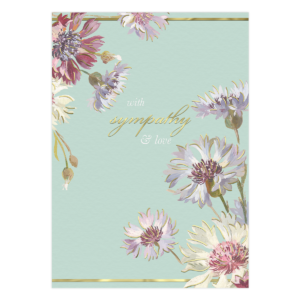 Wildflowers Sympathy Card Product