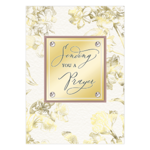 Sympathy Sending a Prayer Greeting Card Product