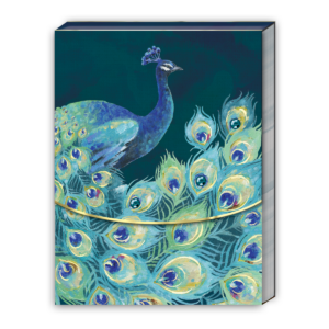 Emerald Peacock Tail Pocket Notepad Product