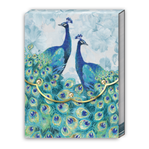 Emerald Peacock Duo Pocket Notepad Product