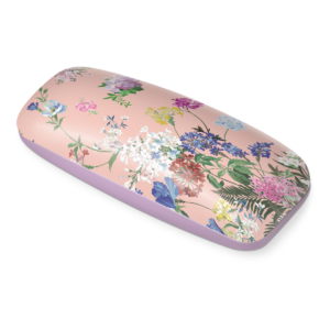 Floral Pop Pink Eyeglass Case Product