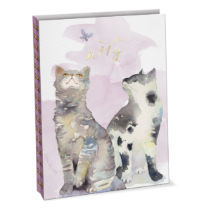 Butterfly Cats Concealed Spiral Journal Product