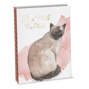 Cattitude Concealed Spiral Journal Product