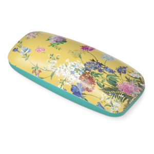 Floral Pop Yellow Eyeglass Case Product
