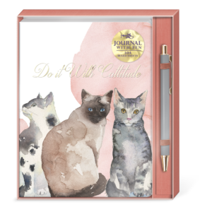 Gray Cats Journal & Pen Gift Set Product