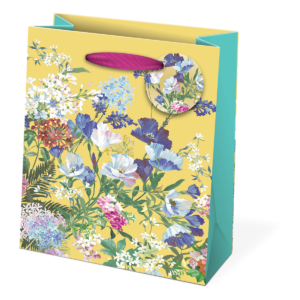 Floral Pop Yellow Medium Gift Bag Product