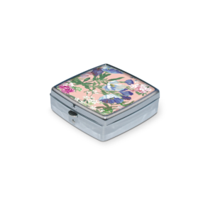 Floral Pop Pink Pill Box Product