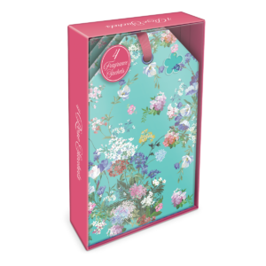 Floral Pop Turquoise Boxed Sachets Product