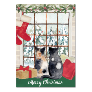Holiday Christmas Cats Boxed Holiday Cards Product