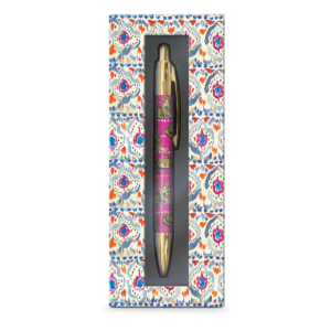 Tabby Pattern Boxed Pen Product