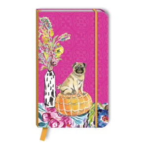 Pug Faux Leather Notebook Product
