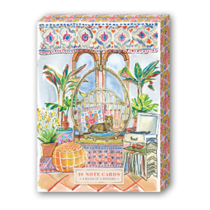 Uptown Cats Pouch Note Cards Product