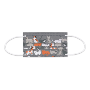 Cat Mix Charcoal 10-Count Disposable 3-Ply Face Masks Product