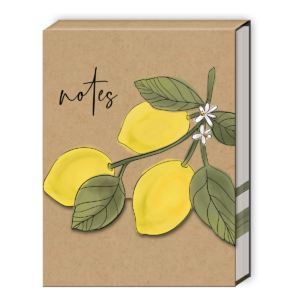 Orchard Blossoms Lemons Pocket Notepad Product