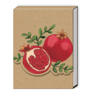 Orchard Blossoms Pomegranates Pocket Notepad Product