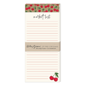 Orchard Blossoms Cherries Magnetic List Pad Product