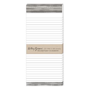 Natural Stripes Magnetic List Pad Product