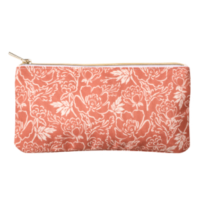 Natural Line Floral Zipper Pouch Product