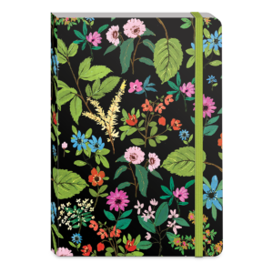 Full Bloom Black Softcover Notebook Product