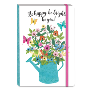 Full Bloom Watering Can Softcover Notebook Product