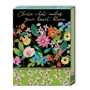 Full Bloom Black Pocket Notepad Product