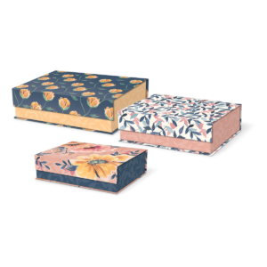 Florette Rectangle Flap Box Set Product