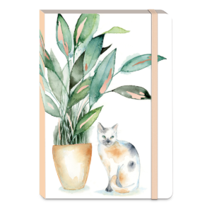 Houseplant Calico Softcover Notebook Product