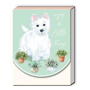 Houseplant Westie Pocket Notepad Product