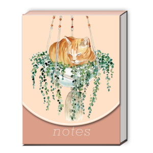 Houseplant Tabby Pocket Notepad Product