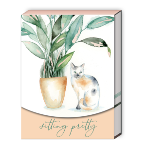 Houseplant Calico Pocket Notepad Product