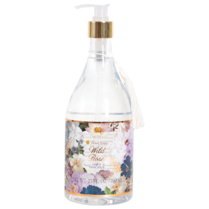 Wallpaper Floral Wild Rose Fragrance Liquid Soap Product