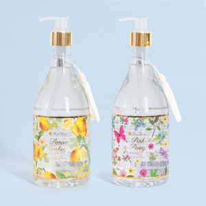 Wallpaper Floral Wild Rose Fragrance Liquid Soap
