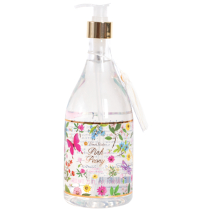 Full Bloom Butterfly Pink Peony Fragrance Liquid Soap Product