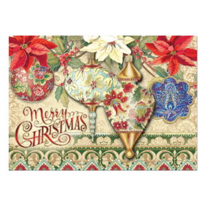 Holiday Folk Ornaments Boxed Holiday Cards Product