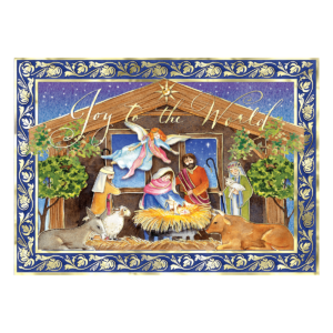 Holiday Watercolor Nativity Boxed Holiday Cards Product