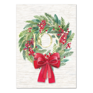 Heartland Christmas Joy Wreath Boxed Holiday Cards Product