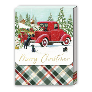 Red Truck Pocket Notepad Product