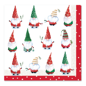 Jolly Gnomes Beverage Napkins Product