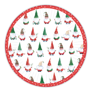 Jolly Gnomes Dessert Plates Product
