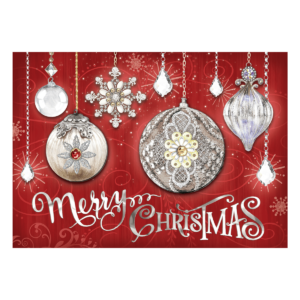 Holiday Crystal Ornaments Boxed Holiday Cards Product